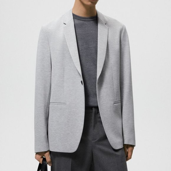 Zara Suits & Blazers Zara Mens Jersey Knit Blazer Poshmark